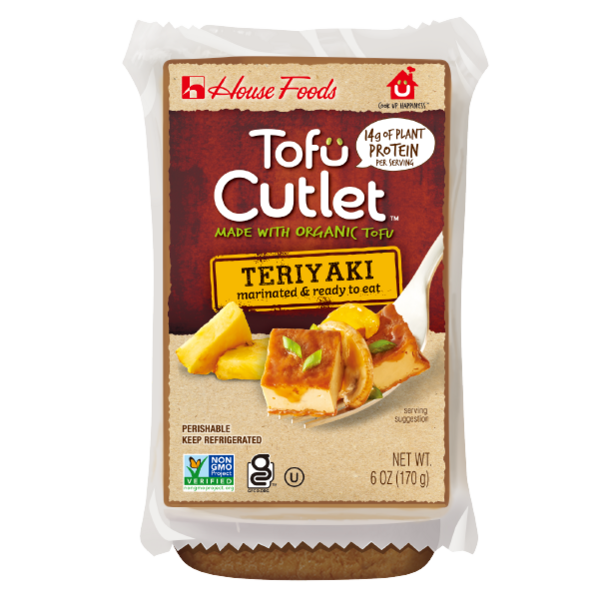 Tofu Cutlet Teriyaki