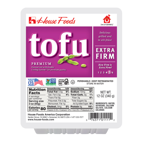 Premium Tofu Extra Firm 12oz 