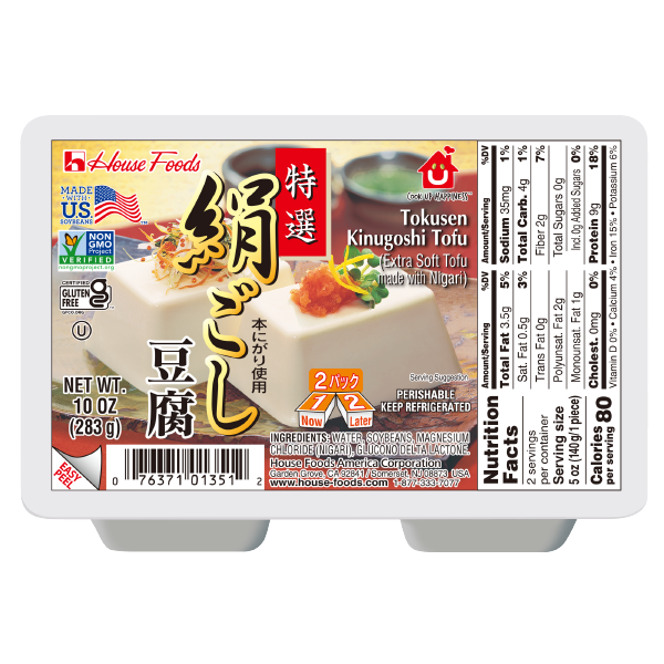 Tokusen Kinugoshi Tofu (Extra Soft Tofu)