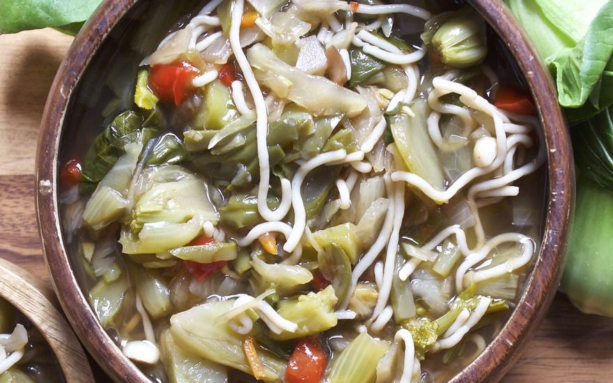 Vegan Chinese 5-Spice Noodle Soup
